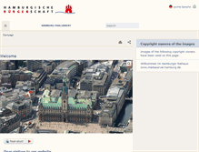 Tablet Screenshot of hamburgische-buergerschaft.com